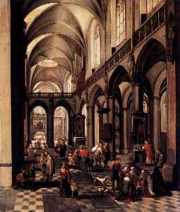 Interior of a Flemish Church