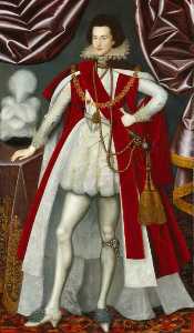 乔治 维利尔斯  1st   公爵  的  白金汉