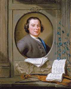 Allegorical Portrait of the Composer Anton Wilhelm Solnitz