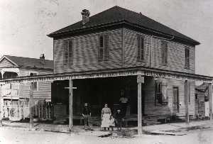 Micheletti Store at 1528 Avenue N, from The Corner Stores of Galveston, Galveston County Cultural Arts Council