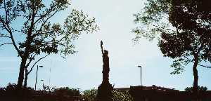 статуя свободы , Кедр Стремнина , Штат айова , из портфеля Статуи Свобода