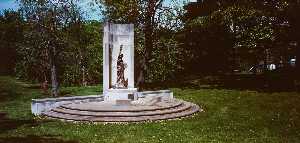 estatua de libertad , Burlington , Iowa , de la cartera Estatuas de La libertad