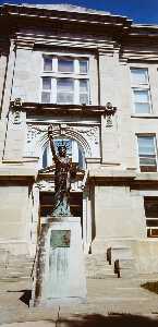 statue von freiheit , Boonville , Missouri , aus dem portfolio Statuen Freiheit