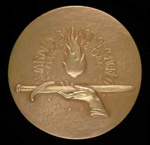 George C. Marshall Medal, reverse
