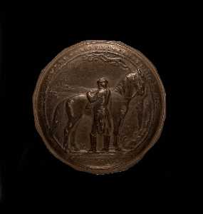 Paul Revere Sesquicentennial Medal (obverse)