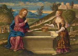 Cristo y el Mujer de Samaria