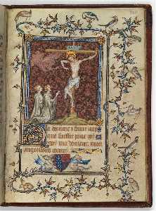 Miniature from Psalter of Bonne of Luxemburg