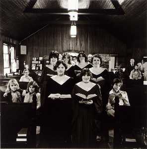 Choir of the United Methodist Church, from the East Baltimore Documentary Survey Project