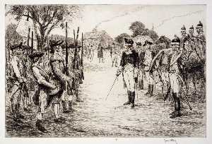 乔治·华盛顿 和   他  军队