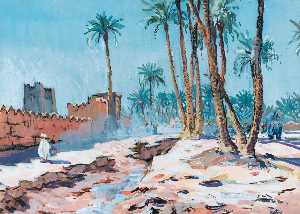 Les remparts ein Marrakesch