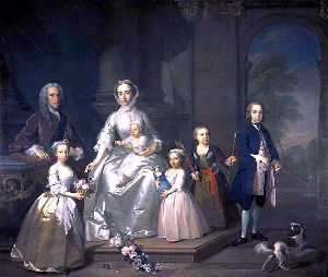 James Douglas, 14th Earl of Morton, and his Family