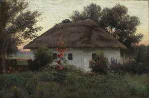 Landscape with a Hut in Ukraine