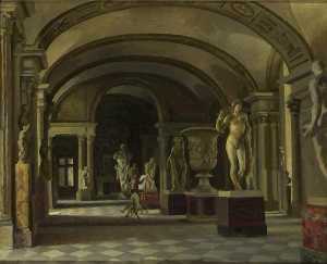 La Salle des Caryatides in the Louvre