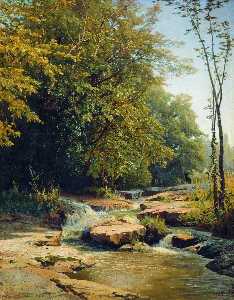 Landscape with a Mountain Stream