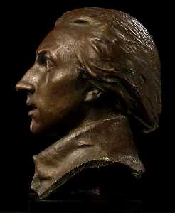 Глава маркиз де лафайет ( Lafayette Памятник , Париж , Франции )