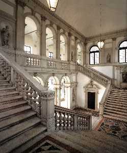 San Giorgio Monastery Staircase
