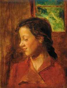 Girl in front of the Window