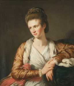 portrait von eine frau ( genannt 'Anne Craster , d . 1832' )