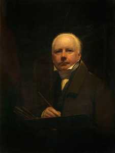 george уотсон ( 1767–1837 ) , Художник и первый президент из самых Шотландский Академия ( автопортрет )