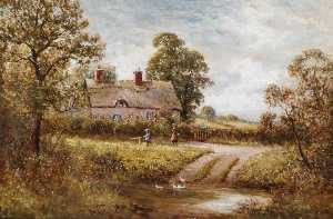 Duck Pond (painted under the pseudonym W. Norris)