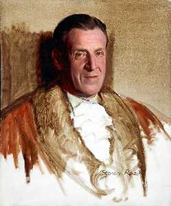 Portrait Study of Alderman Short, Mayor of Birkenhead