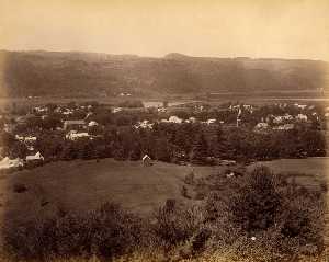 View North from Pavillion, from the album Views of Charlestown, New Hampshire