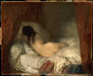 Femme nue couchée
