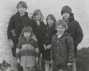 Six of the Skillen children, Andreas