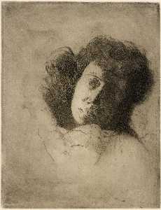 Study of a Woman's Head