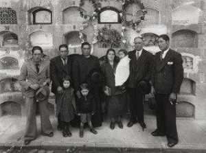 Family Group at Cuzco Cemetery