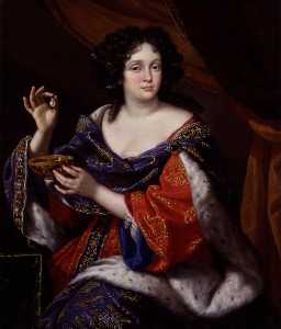 Maria Ana Delaware La Gira d'Auvergne , de soltera Mancini , Duquesa delaware Caldo