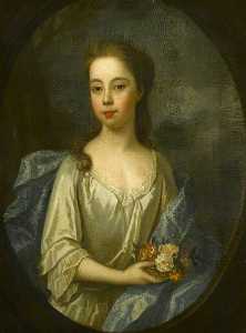 Мария Джоанна Каттс Revett из чекерсе ( 1707–1764 ) , Жена полковника Чарльз Рассел
