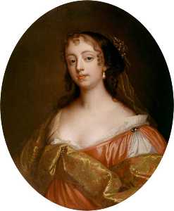 伊丽莎白汉密尔顿 , 伯爵夫人 德 格拉蒙特 (  副本 后 原 c . 1663 通过 彼得·莱利 )