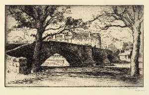 穆塞尔堡 桥  爱丁堡