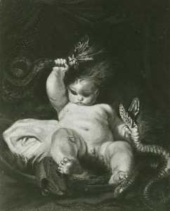 The Infant Hercules (after Reynolds)