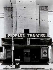 Peoples Theatre, from the Kansas Documentary Survey Project