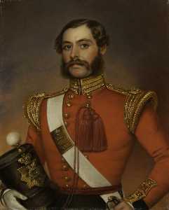 Lieutenant and Adjutant (later General) William Munro (1818–1880), 39th (Dorsetshire) Regiment of Foot