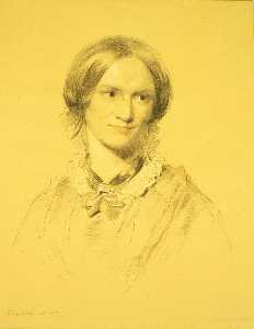 Carlotta Bronte ( 1816–1855 ) ( dopo george richmond )