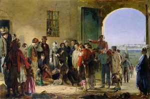 The Mission of Mercy Florence Nightingale receiving the Wounded at Scutari