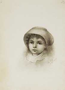Untitled (Head of a Child with Hat)