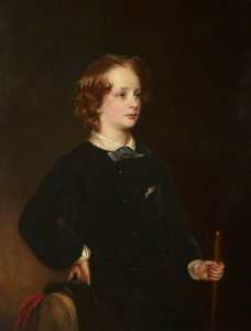 Charles Stewart Vane Tempest Stewart (1852–1915), Viscount Seaham, Later Viscount Castelreagh and 6th Marquess of Londonderry, as a Young Boy