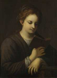 Saint Catherine (after Correggio)