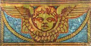 Part of the Cherub Frieze (cartoon for St Paul's Cathedral)