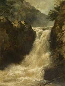 Waterfall near Pont y Mynach