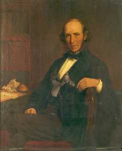 Herbert Spencer (1820–1903) (copy after John Bagnold Burgess)