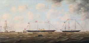 The Arrival of Princess Alexandra at Margate, 6 March 1863