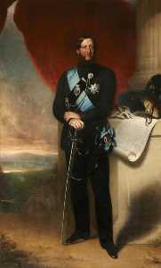 Frederick Guillermo Roberto Stewart ( 1805–1872 ) , 4th Marqués de londonderry , KP , ORDENADOR PERSONAL , como señor Teniente del condado Abajo