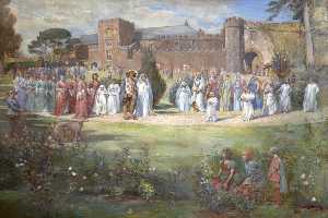 Torquay Historical Pageant Episode 4 The Wedding of Alicia de Brewer and Reginald de Mohun in 1205