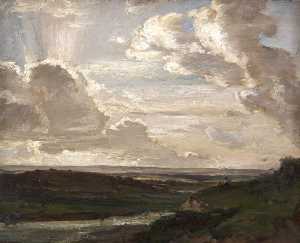 Evening over the Isles of Purbeck, Dorset