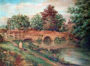 The Old Packhorse Bridge, Olney, Buckinghamshire